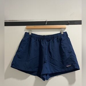 Patagonia Women's Navy Baggies Shorts